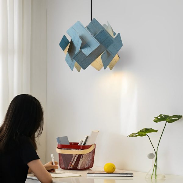 Creative Art Designer Acrylic Nordic Pendant Lights Hanging Light Fixtures - Image 2