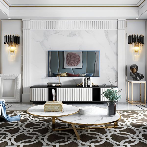 Creative Metal Crystal Glass LED Postmodern Wall Sconce Lighting - Image 6