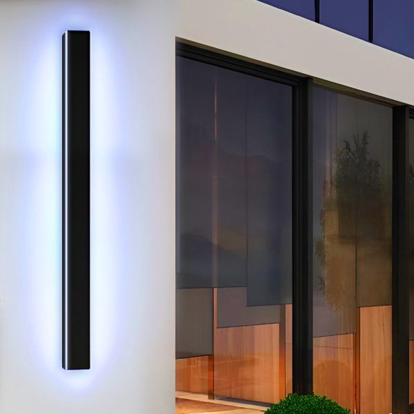 Black Long Strip LED RGB Outdoor Waterproof Wall Light - Image 10