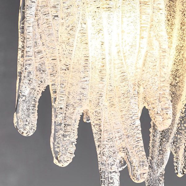 Creative Handmade Glass LED Button Switch Copper Modern Pendant Lights - Image 4