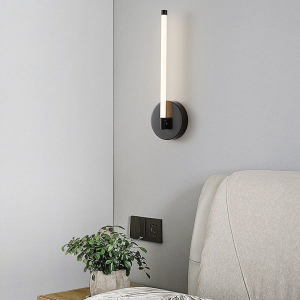 Circular Strip Three Step Dimming LED Modern Wall Sconces Lighting - Image 2