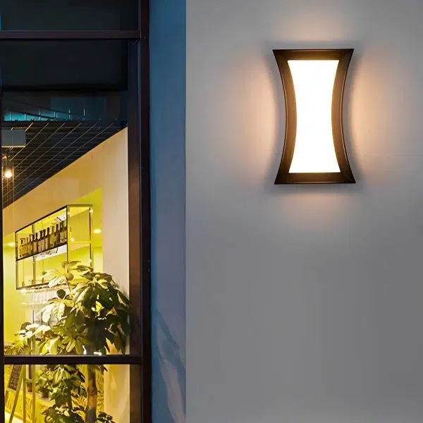 Minimalist Waterproof Creative Aluminum Modern Outdoor Wall Light - Image 2