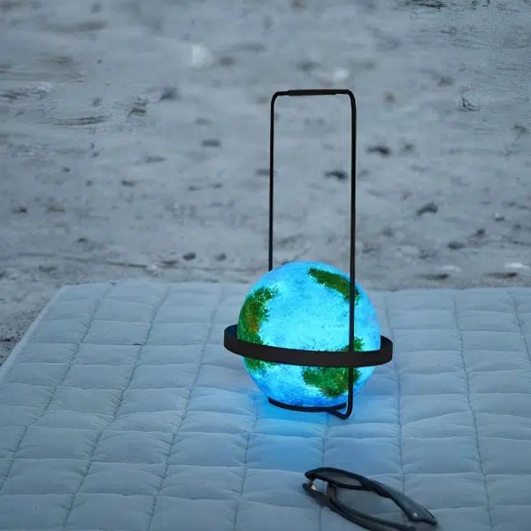 Portable Ball Waterproof USB Rechargeable Colorful Light Table Lamps - Image 3