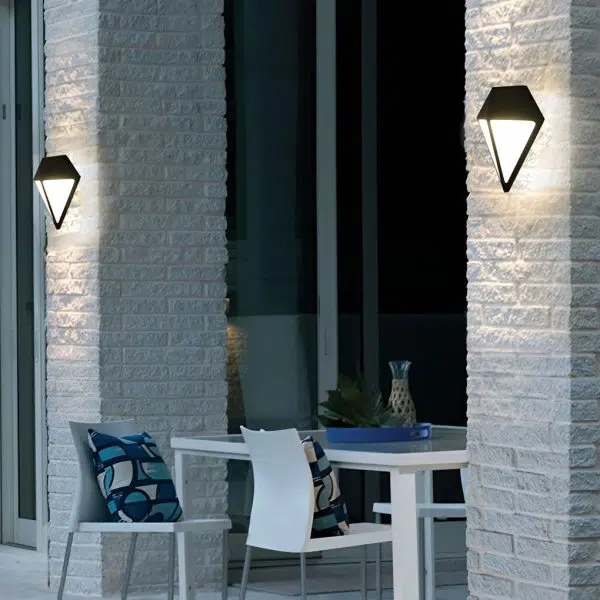 Creative Geometric LED Waterproof Modern Outdoor Wall Lamp Wall Lights Fixture - Image 6