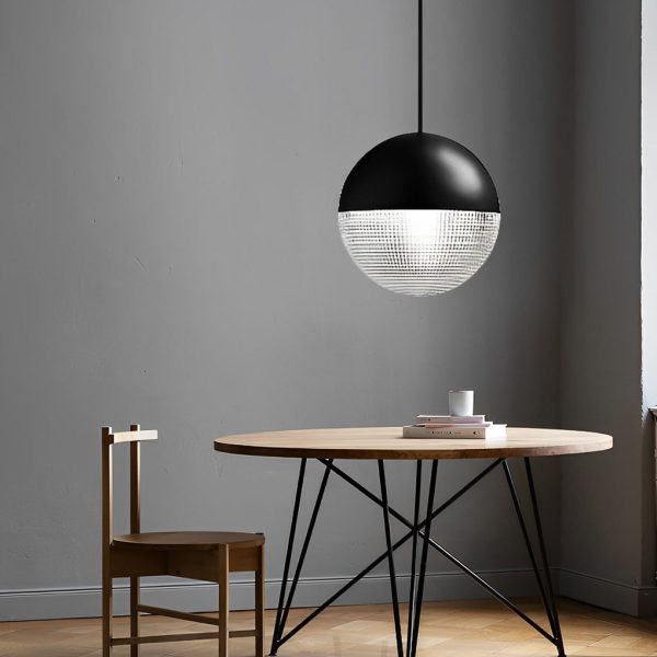 Creative Glass Ball Globe LED Nordic Hanging Ceiling Lights Pendant Lights - Image 3