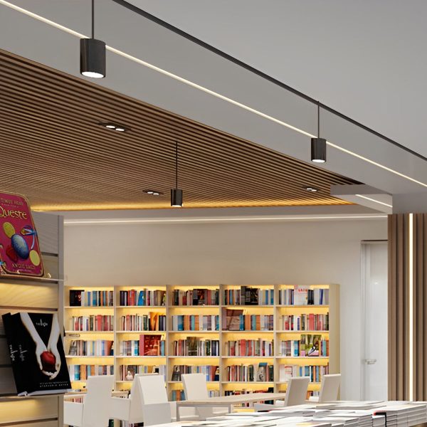 Cylindrical LED Modern Surface-mounted Hanging Downlight COB Spotlight - Image 5