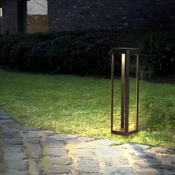 Modern Black Solar Pathway Light Durable & Minimalist Design - Image 5