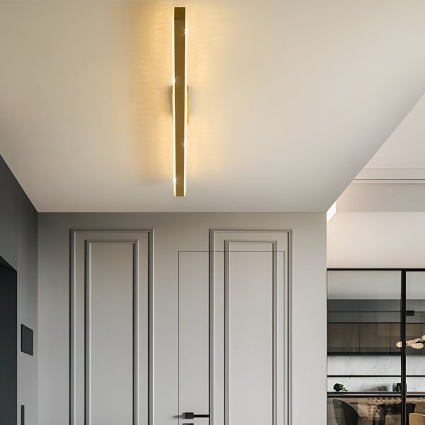 41-Inch Long Linear Acrylic Brilliant Sword LED Wall Sconce - Image 3