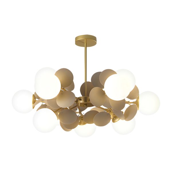 Nordic Chandelier Multicolored Board Art Branch-style Pendant Lights - Image 15