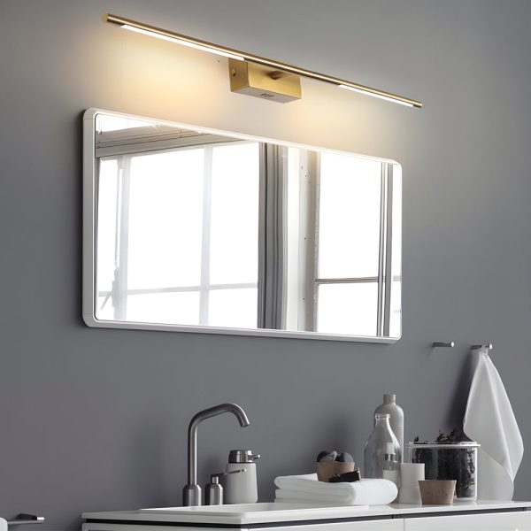 Modern Gold LED Bathroom Vanity Light  ?23.6" & 39.4", Warm & White Light for Stylish Illumination - Image 4