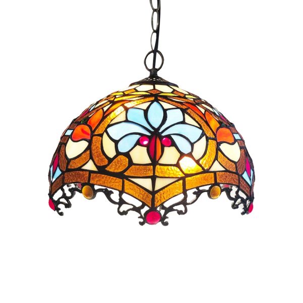 Handmade Welding Baroque Colorful Glass European Style Chandelier Lamp - Image 22