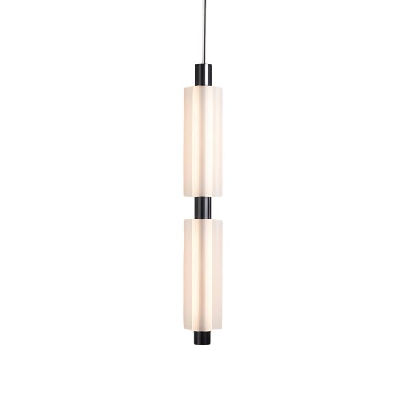 1/2/3 Heads Acrylic Cylinder Pendant Lights: Modern Hanging Lamp in Gold/Black - Image 20