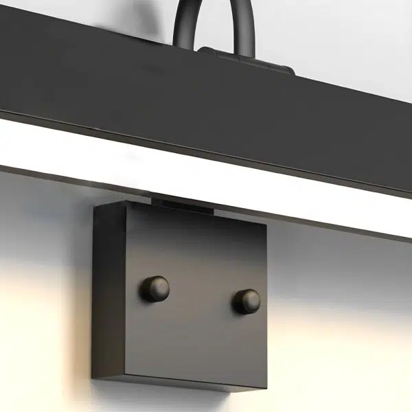 Black LED Wall-Mounted Light for House Number - Image 4