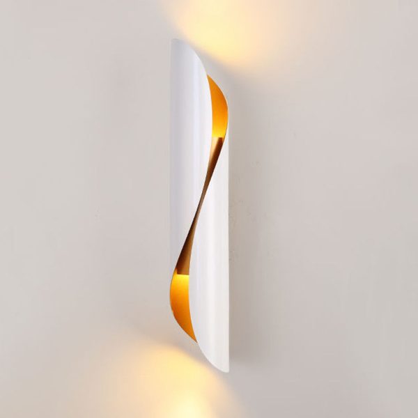 Nordic Unique Arc Background Wall Bedside Industrial Style Wall Lamp - Image 8