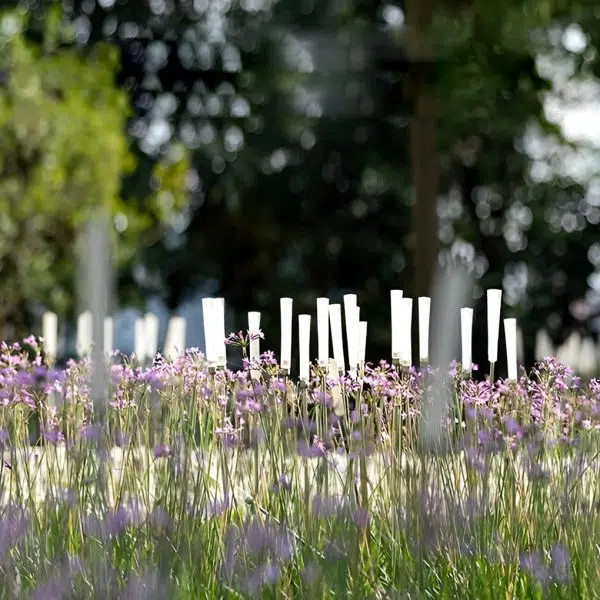 10pcs Reeds Acrylic Frosted Stick Waterproof Outdoor Lights Lawn Lamp - Image 7