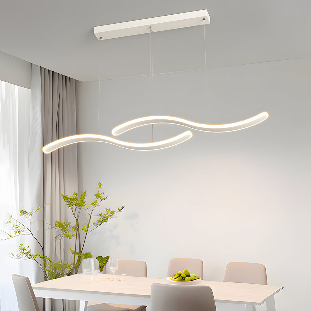 5-b7aceccc-1980-449f-8b6f-9ad94b687332.jpg 2-Wavy Line LED Dining Room Pendant Light - 3-Step Dimming - Image 1