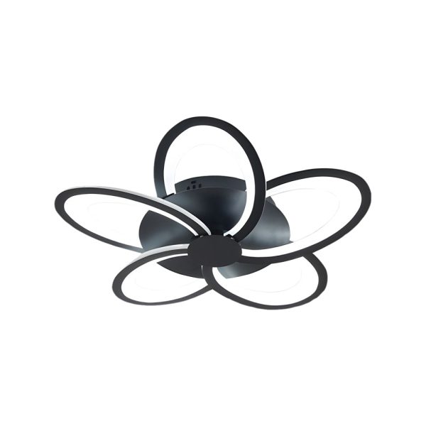 Modern Petal Flush Mount Light - Acrylic LED Flower Shape Ceiling Lamp - Image 15