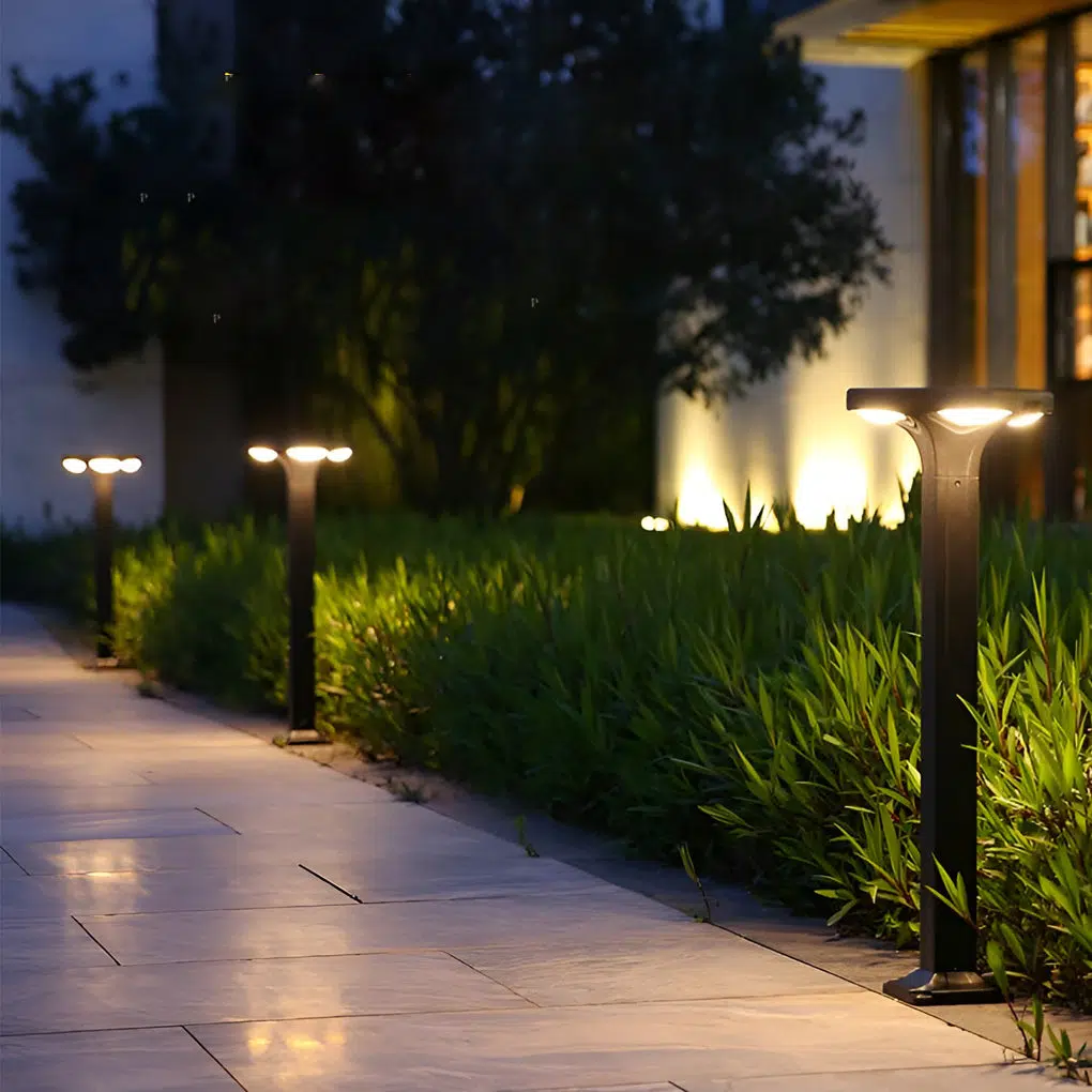 5-c2e4087a-7284-4495-8e92-240e5ce0dd3c.jpg 4-Light Square Waterproof LED Outdoor Path Lights - Solar & Hardwired Options - Image 4