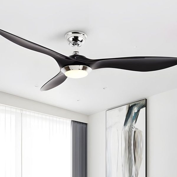 Envy 52" 3-Blade LED Ceiling Fan with Lights and Remote 6 Fan Speeds Ceiling Fan Light for Living Room - Image 2