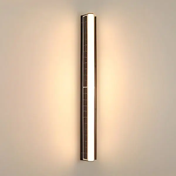 Long Acrylic LED Solar Outdoor Wall Light Waterproof Linear Wall Mounted Lighting - Image 6