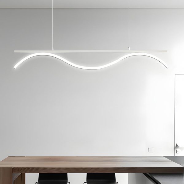 Linear Wave Design LED 1-Light Island Light - 47'' L - Image 8