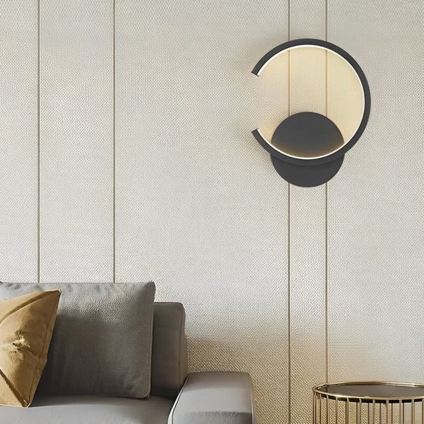 Creative Round Stepless Dimming LED Nordic Wall Lamp Sconces Lighting - Image 7