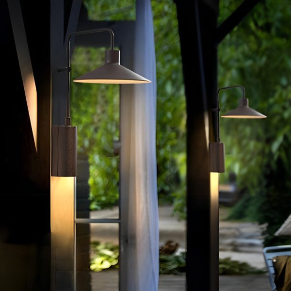Waterproof LED Creative Modern Outdoor Wall Lamp Swing Arm Wall Sconces - Image 4