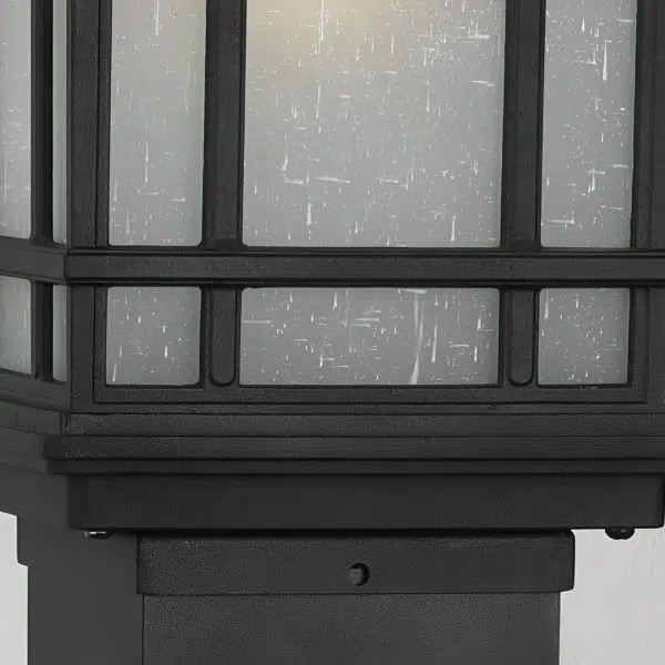 Waterproof Outdoor Three Step Dimming Black Modern Solar Path Lights - Image 4