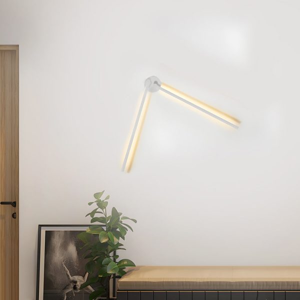 1 PC Black Modern Rotatable Linear LED Wall Light Sconces - Image 2