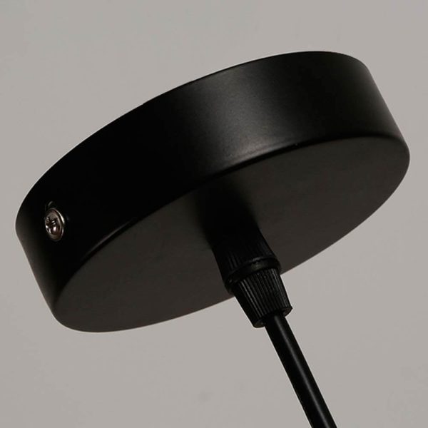 Retro Red Rust 1-Light Dome Pendant Light - Image 5