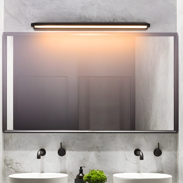 Modern Linear LED Vanity Light Wall Mounted Bathroom Fixture - Image 2