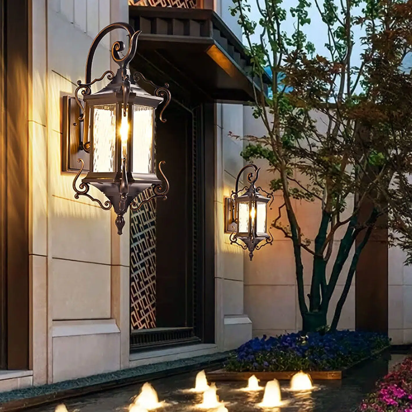 6-04e01efd-6954-497f-8bd8-d6ccd306a92c.jpg European Palace Outdoor Waterproof 1-Light Wall Sconce Lamp - Image 1