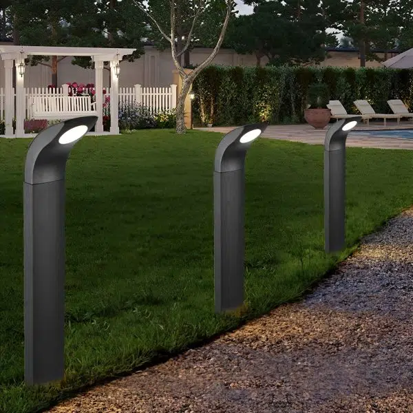 Waterproof IP65 COB LED Black Modern Outdoor Pathway Lights - Image 6