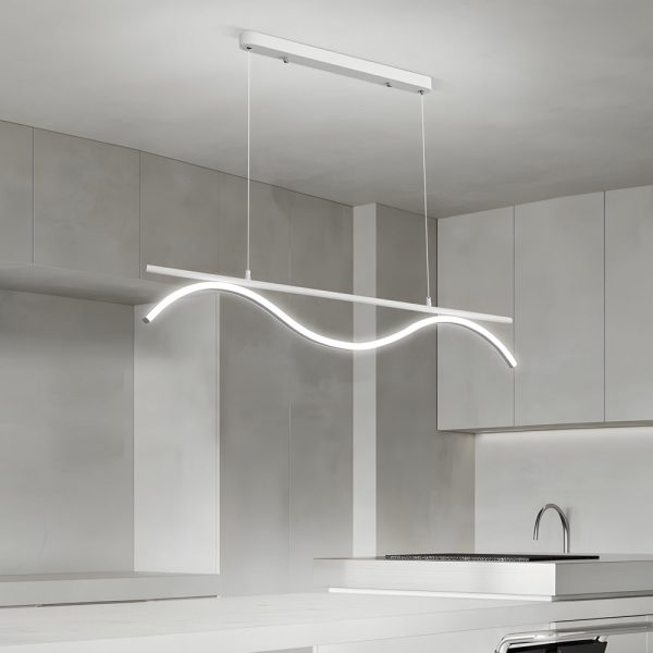 Linear Wave Design LED 1-Light Island Light - 47'' L - Image 3