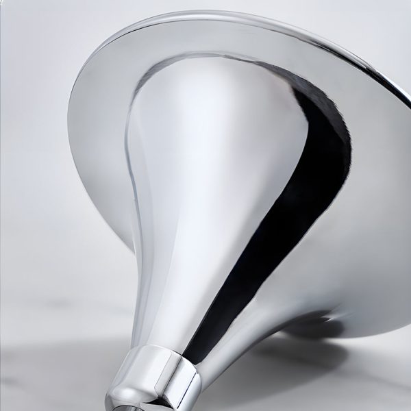 Modern 1-Light Teardrop Droplet Glass Pendant Light, Adjustable Height - Image 5