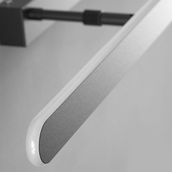 Minimalist Matte Black LED Bathrooms Vanity Light Bar with Acrylic Surround Lighting - Image 5