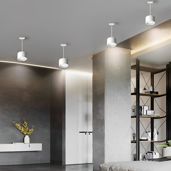Cylindrical LED Modern Surface-mounted Hanging Downlight COB Spotlight - Image 4