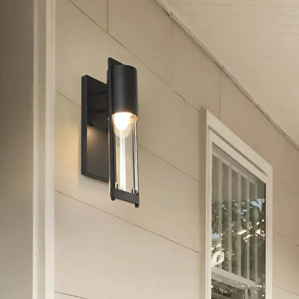 Antique Waterproof Glass Modern Outdoor Wall Sconce Lighting Wall Lamp - Image 4