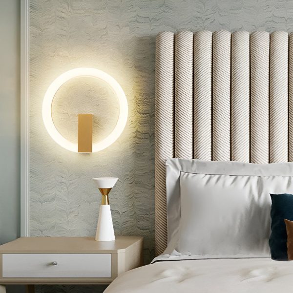 Circle Dimmable LED Modern Wall Sconce Lighting Wall Lamp Wall Light Fixture - Image 5