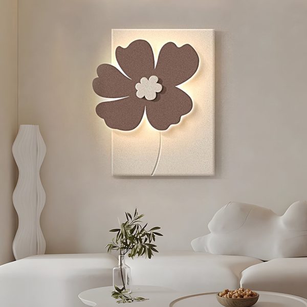 Flowers Three-Dimensional Sandstone Painting USB Remote Decorative Painting - Image 2
