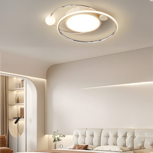 Dia 20'' 3 Step Dimming Nordic LED Ceiling Lights Dimmable with Remote - Image 3