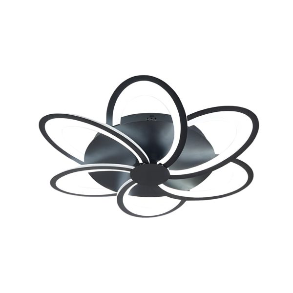 Modern Petal Flush Mount Light - Acrylic LED Flower Shape Ceiling Lamp - Image 16