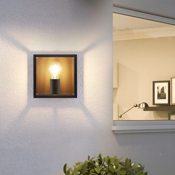 Square Frame Decorative Modern Wall Sconce Lighting Wall Light Fixture - Image 6
