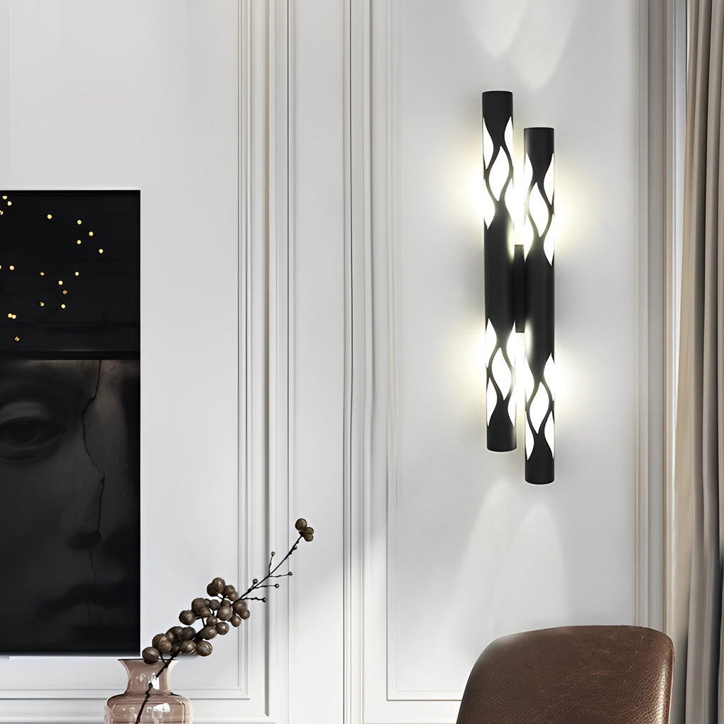 6-6f466291-a5aa-4038-a87c-9f6dbf4a2272.jpg Flames Hollow Up And Down Lighting LED Nordic Wall Sconce Lighting - Image 1
