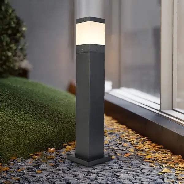 Minimalist Square LED Outdoor Light Modern Lawn Lamp for Elegant Home Exterior - Image 3