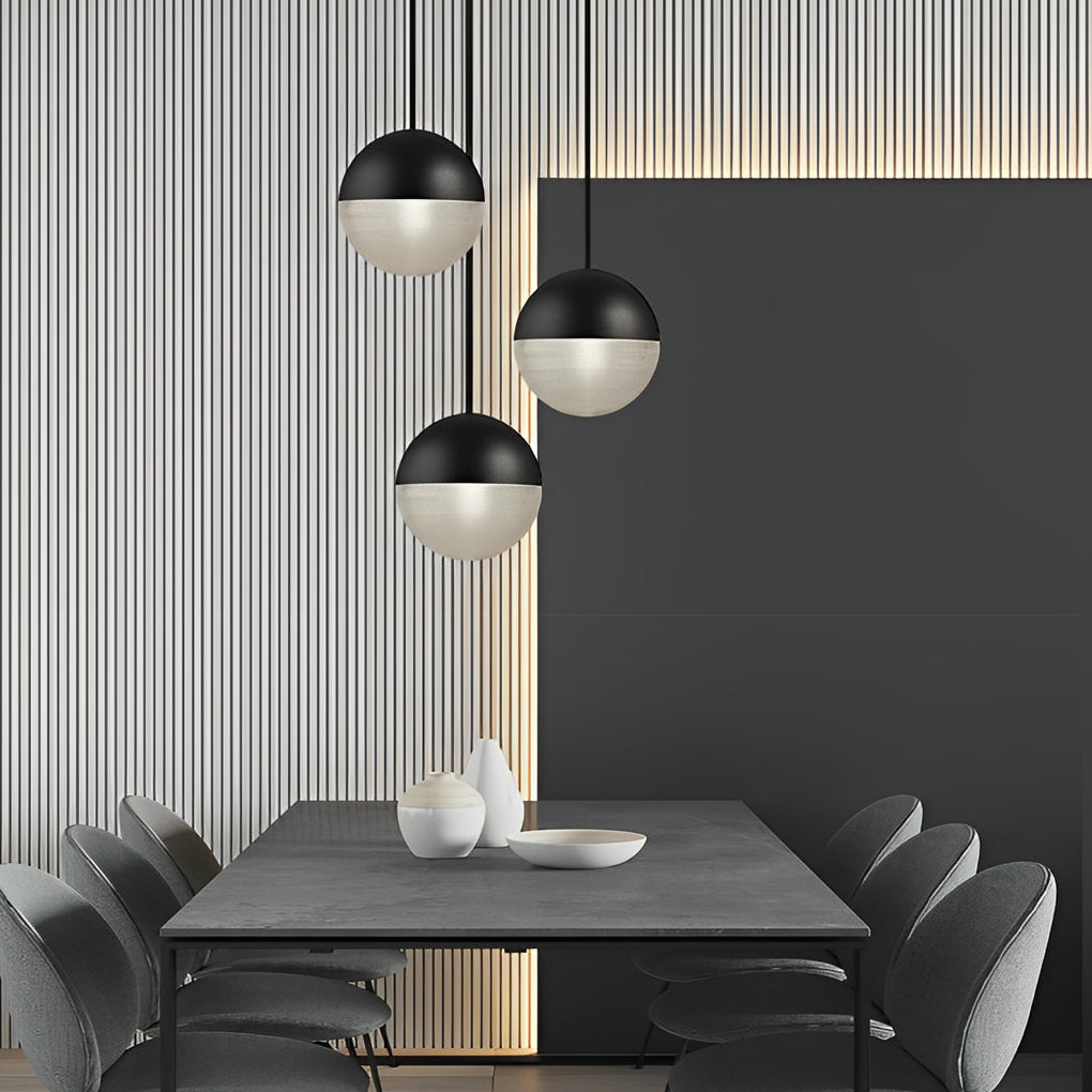 6-83c99f01-92d0-4bf1-a60f-79d2f9ed2c63.jpg Creative Glass Ball Globe LED Nordic Hanging Ceiling Lights Pendant Lights - Image 1