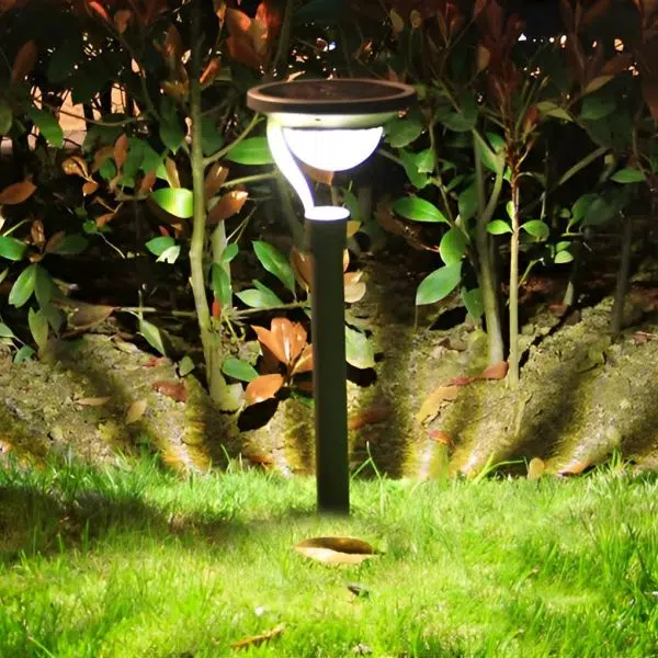 Modern Solar Lawn Lamp Half-Sphere LED Outdoor Light - Image 2