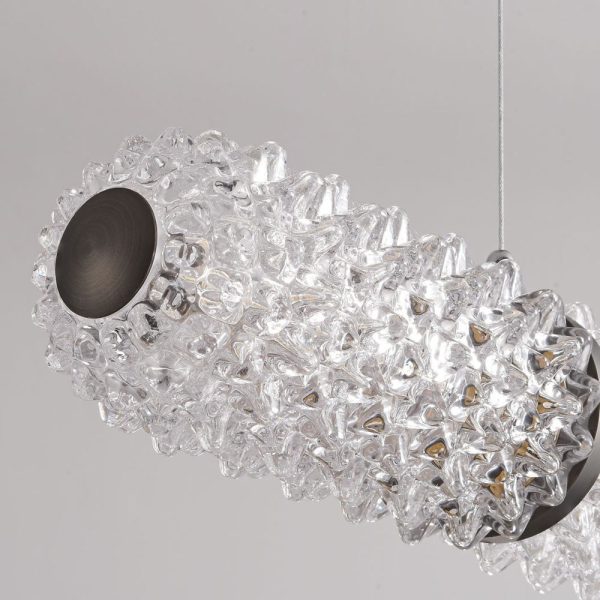 LED Crystal Linear Suspension Lamp Long Island Lighting - Image 5