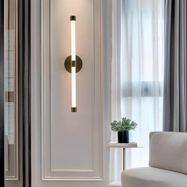 Minimalist Strip Three Step Dimming LED Modern Wall Sconce Lighting - Image 2
