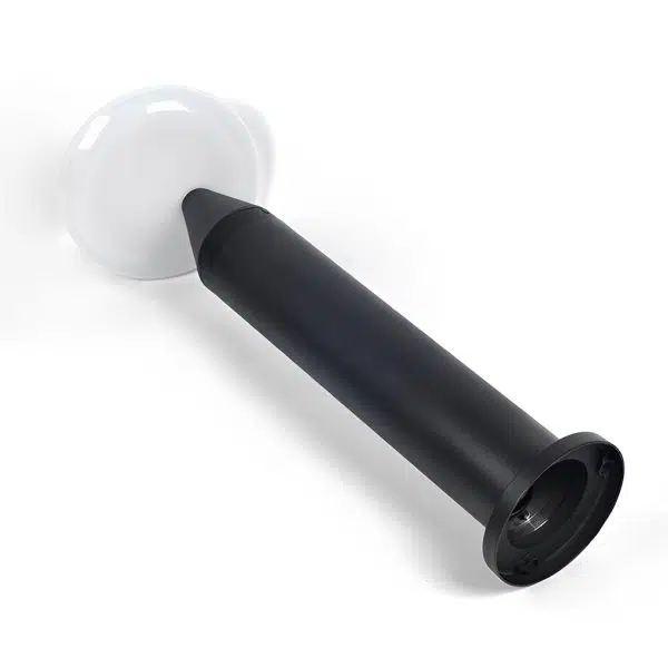 Waterproof Round Mushroom LED Black Modern Pathway Lights Lawn Lamp - Image 6